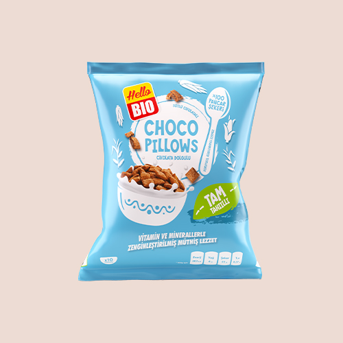 Çikolata Dolgulu Mısır ve Buğday Gevreği