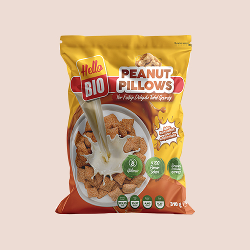 Yer Fıstığı Dolgulu Tahıl Gevreği